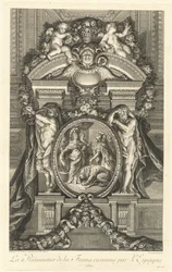 The Preeminence of France Recognized by Spain 1662 [pl. 17]