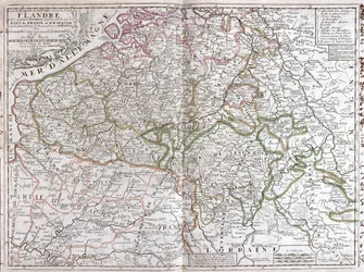 Map of Belgium