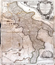 Map of the Kingdom of Naples
