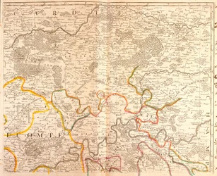 Map of the Northeast of Ile de France
