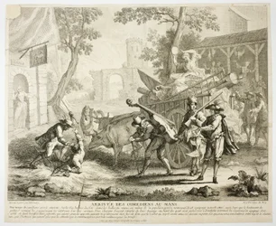Arrival of the Comedians