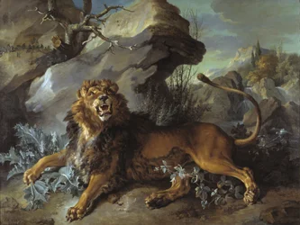 The Lion and the Fly, 1732