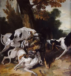 The Wolf Hunt, 1725