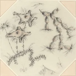 Bamboo Flowers and Cactus