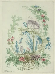 Chinoiserie from Nouvelle Suite de Cahiers de Dessins Chinois
