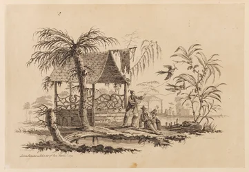 Figures Flying a Kite