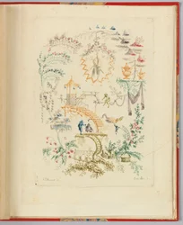 Ornamental Design from "Nouvelle suite de cahiers chinois a l