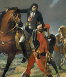 Death of General Louis Charles Antoine Desaix at the Battle of Marengo on June 14, 1800