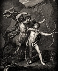 The Education of Achilles by Chiron, c.1798