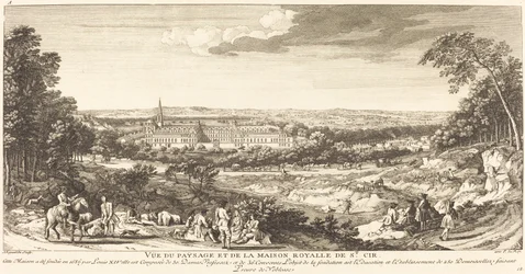 View of the Landscape of the Royal House of Saint Cir