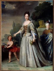 Portrait of Marie Adelaide of Savoy, Duchess of Burgundy, Dauphine of France (1685-1712)