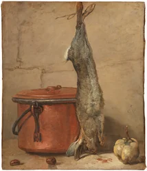 Rabbit and Copper Pot, c.1739-40