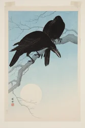 Crows in Moonlight