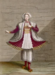 A Girl of Naxos, plate 71 from 