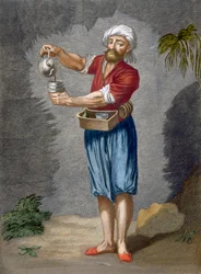 A Street Coffee Vendor, plate 56 from 