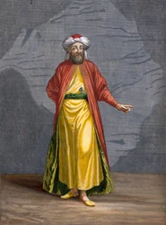 An Indian, plate 93 from ‘Collection of One Hundred Prints Representing the Different Nations of the Levant’ by Charles de Ferriol, engraved by Gérard Scotin (1671-1716), 1707-08