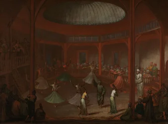 Whirling Dervishes, c. 1730