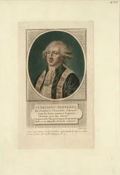 Portrait of Stanislas Marie Adélaïde, Comte de Clermont-Tonnerre 1757-1792, c. 1789