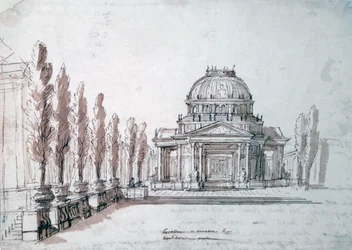 Temple of Apollo, for the opera Achille and Polyxene