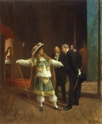Coquelin the Elder in Le Bourgeois Gentilhomme by Moliere, c.1882