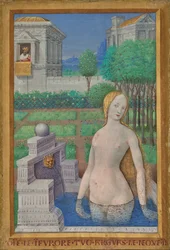 Bathsheba Bathing from the Hours of Louis XII