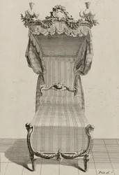 Lit à la Française, published mid-1770s