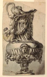 Design for a Decorative Ewer