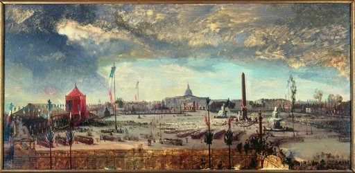 Promulgation of the Constitution, Place de la Concorde, November 12