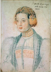 Portrait of Mary of Portugal, Daughter of Manuel I of Portugal and Eleonore of Austria
