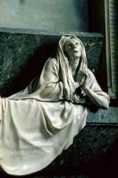 Tomb of Julienne Le Be, after drawings by Charles Le Brun, c.1668-90 (detail)
