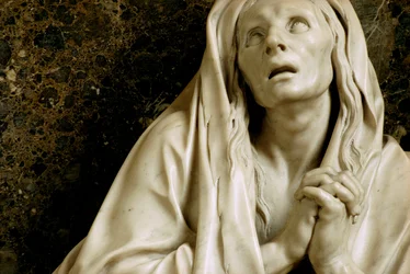 Tomb of Julienne Le Be, after drawings by Charles Le Brun (detail)