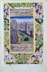 Assyrian Troops Seeing the Head of Holofernes on a Pike, from the 