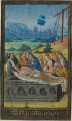 The Entombment (Stabat Mater Prayer), from a Book of Hours