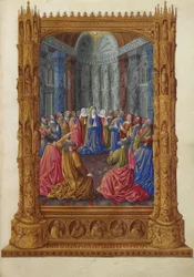 Très Riches Heures du Duc de Berry - Pentecost