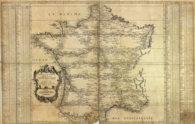 New Map of France