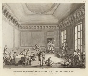 Maximilien de Robespierre Leads an Assault