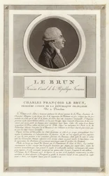 Portrait of Charles-Francois Lebrun, Duke of Plaisance