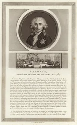 Portrait of Charles Alexandre, Vicomte de Calonne