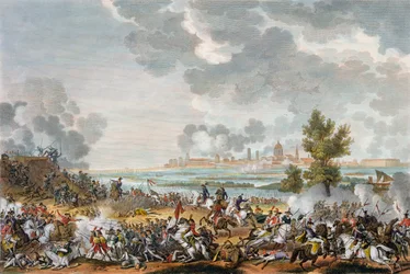 The Battle of San Giorgio di Mantova, Italy
