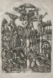 Christ on the Cross between the Two Thieves