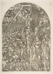 Four Angels holding back the Winds, from the Apocalypse