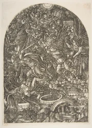Saint Michael and the Dragon, from the Apocalypse