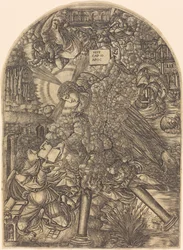The Angel Gives Saint John the Book to Eat