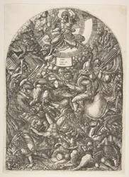 The Angel in the Sun Calling the Birds of Prey, from the Apocalypse
