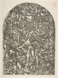 The Angel Sounding the Sixth Trumpet, from the Apocalypse