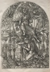 The Apocalypse: St. John Sees Seven Golden Candlesticks, 1546-1556