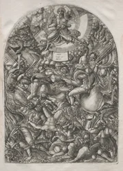The Apocalypse: The Angel in the Sun Calling the Birds of Prey