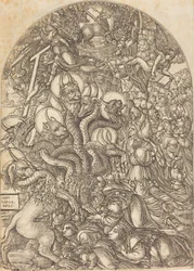 The Beast with Seven Heads and Ten Horns
