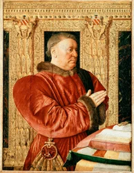 Portrait of Justice Minister of France Guillaume Jouvenel des Ursins