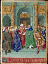 Miniature from the Hours of Étienne Chevalier